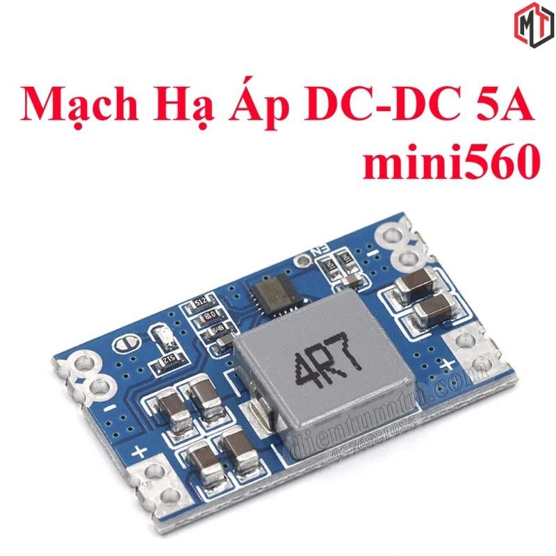 Mạch Hạ Áp - Giảm Áp - Buck 5A DC-DC mini560 Đầu Ra 3.3V 3.85V 5V 9V 12V