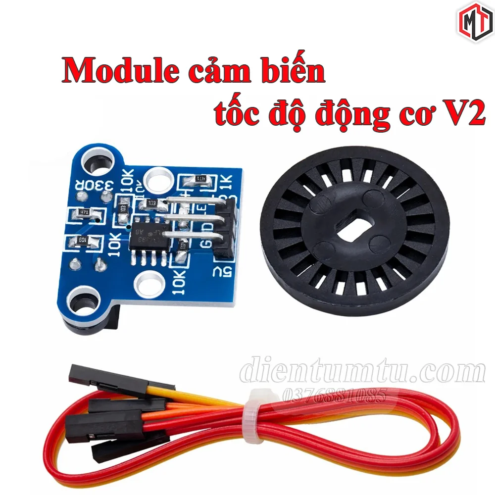 Bộ Mạch Cảm Biến Tốc Độ Encoder V2 HC-020K có kèm Đĩa