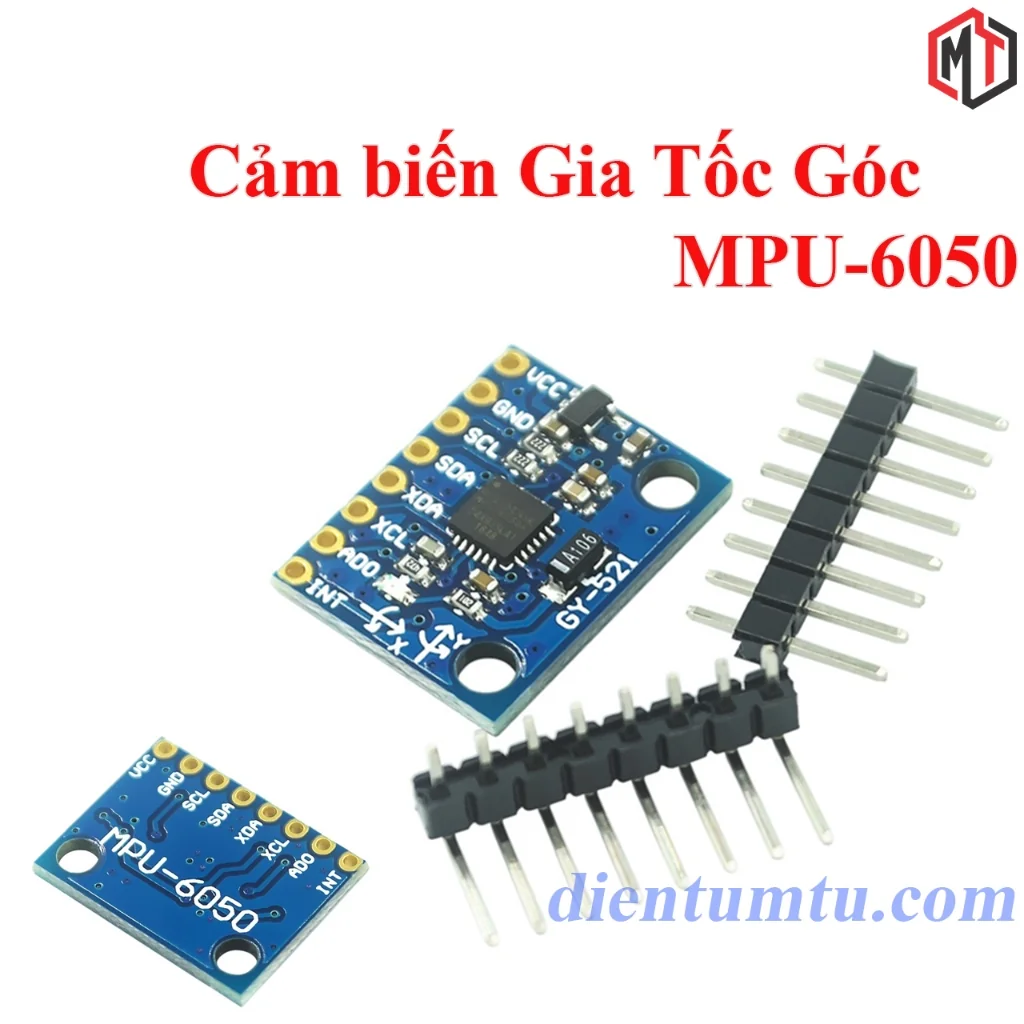 Module - Mạch Cảm Biến Gia Tốc Góc MPU-6050 GY-521 6DOF IMU